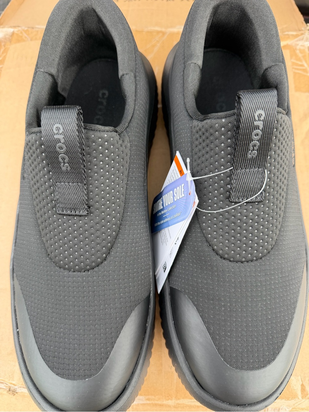 Crocs Mellow Ease Men’s Size 11 NWT Slip On Comfort Shoe